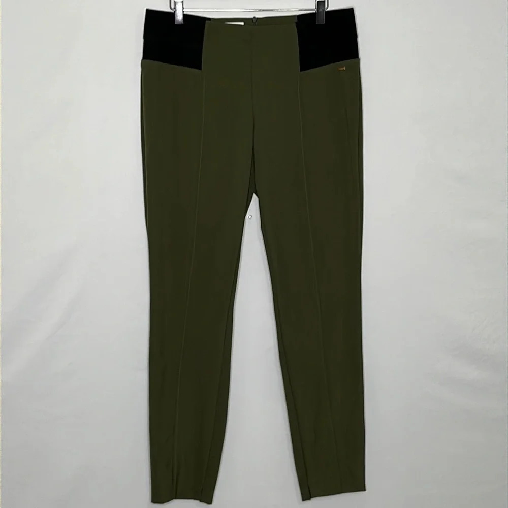 Escada Sport Back Zip Slacks/Pants in Algae - Size 14 (US) - Picture 1 of 10